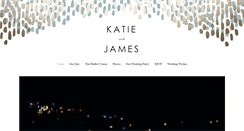 Desktop Screenshot of katieandjames.net